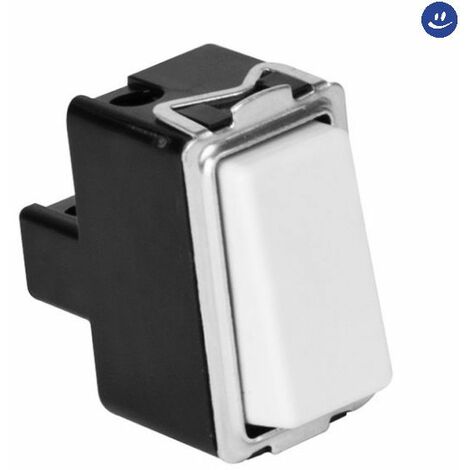 Interruttore doppio per scale (modulo) 10AX, 250V, morsetti a vite