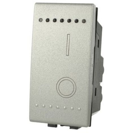 Interruttore 2P 16A Bipolare 0-1 Tech Compatibile Bticino Living SD40002T