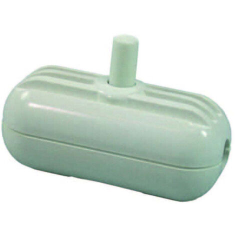 Interruttore a barilotto bianco - 10 pz