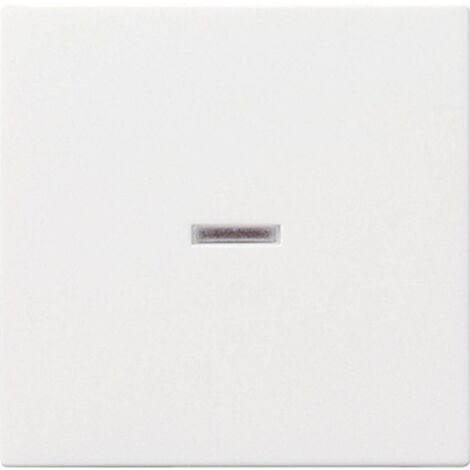 Interruttore a bilanciere Gira System 55 bianco puro lucido