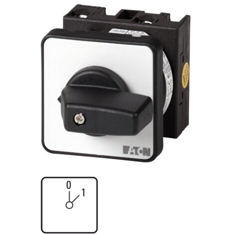 Interruttore a camme In=20A P=6,5 kW T0-1-15401/E