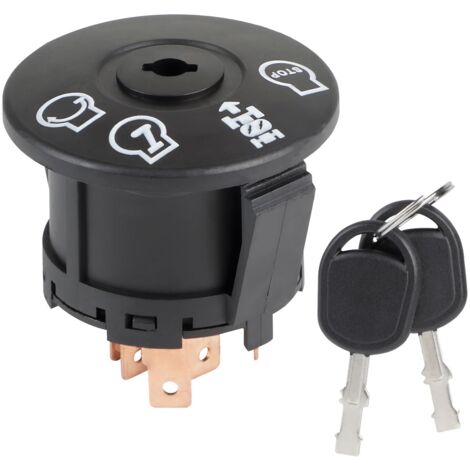 Interruttore a Chiave per Trattorino Tosaerba 7 Poli Compatibile con AYP Craftsman MPN Delta 532193350 193350 6900 49P1