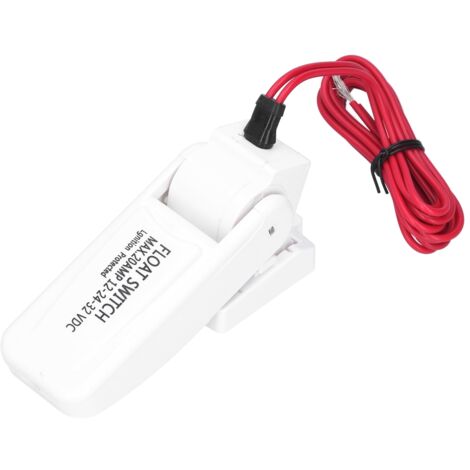 Interruttore a galleggiante Sicurezza elettrica automatica Pompa di sentina facile da pulire per ingegneria elettronica DC32V/24V/12V