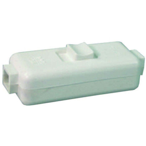 Interruttore a levetta bipolare bianco - 10 pz