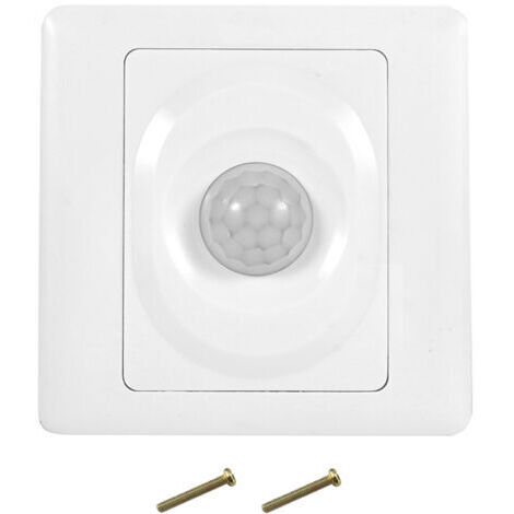 Interruttore a parete regolabile con rilevatore di movimento, sensore a infrarossi PIR intelligente per lampada LED a risparmio energetico
