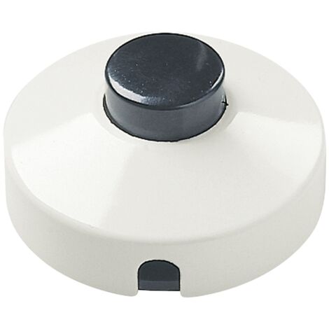 INTERRUTTORE A PEDALE 1P 32A BIANCO TASTO NERO - VIMAR 00680.B