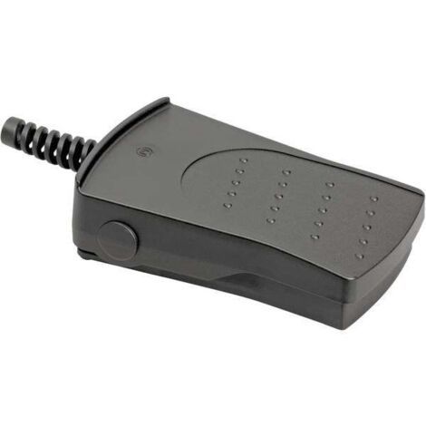 Interruttore a pedale 250 V/AC 14 A 1 pedale 2 NA Marquardt 2420.0501 IP65 1 pz.