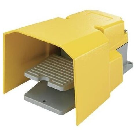 Interruttore a pedale 250 V/AC 15 A 1 pedale con calotta di protezione 1 contatto di commutazione FS-502 1 pz.