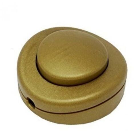 Interruttore a pedale Electraline 2a oro