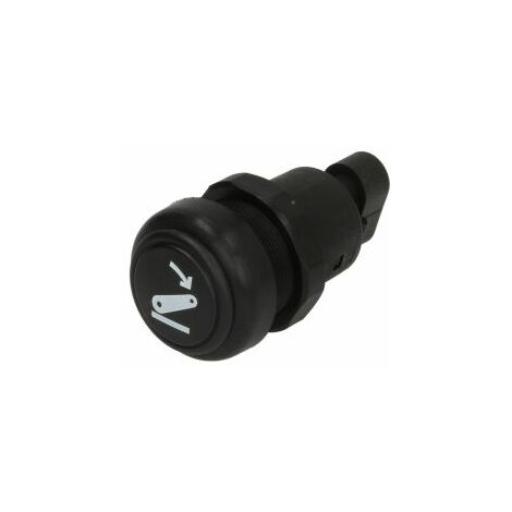 Interruttore a pulsante Pneutron Nero