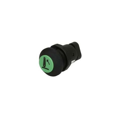Interruttore a pulsante Pneutron Verde