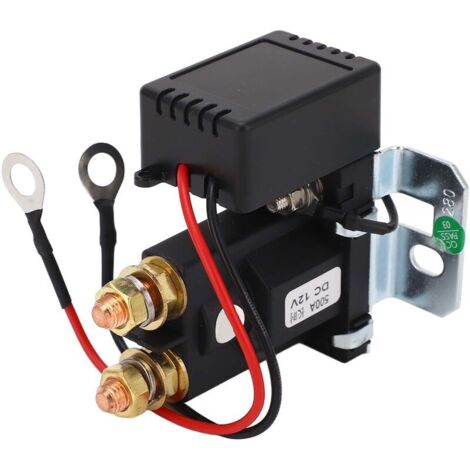 Interruttore a relè con telecomando da 12 V 500 A, anti-perdita, disconnettore batteria auto, telecomando, interruttore principale