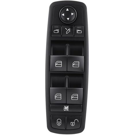 Interruttore alzacristalli elettrico, 1698206710 Interruttore a pulsante per alzacristalli elettrico principale per Classe A W169 W245