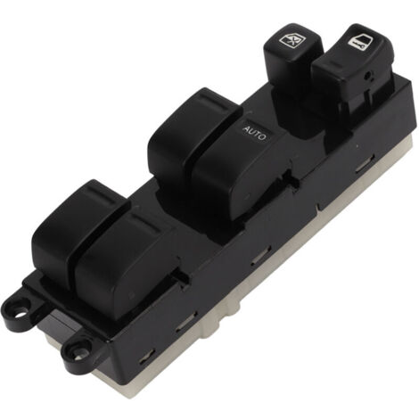 Interruttore alzacristalli elettrico di ricambio 25401VD200 per Nissan Patrol GU Y61 1997-2017, 2 prese, guida a destra
