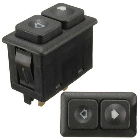 Interruttore alzacristalli elettrico per auto, interruttore di controllo alzacristalli elettrico a 5 pin compatibile con BMW E23 E24 E28 E30 61311381205