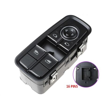 Interruttore alzacristalli elettrico per auto, pulsante di controllo alzacristalli elettrico, pulsante elettrico alto per Porsche 911 718 991 per Boxster per Turbo 99161315102DML 99161315502/702(99161