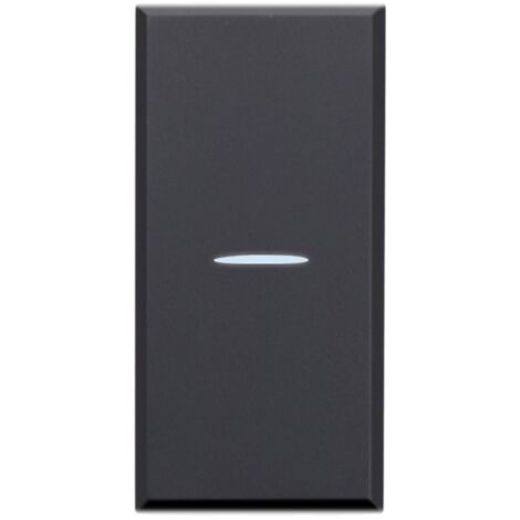 Interruttore assiale unipolare 10A illuminabile S44 Ave Tekla 445001AS