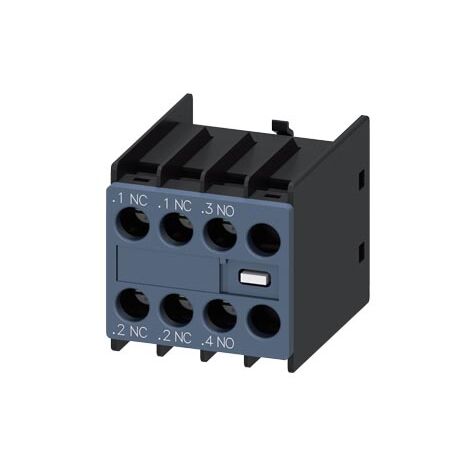 Interruttore ausiliario Siemens sul lato anteriore 1L+2R 3RH29111HA12