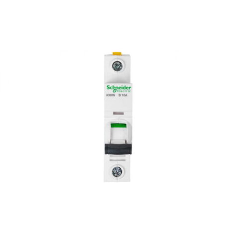 Interruttore automatico 1P B 10A 6kA AC iC60N-B10 A9F03110