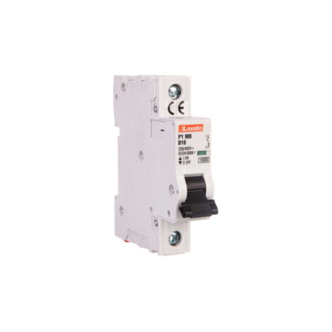 Interruttore automatico 1P B 16A 10kA P1MB1PB16