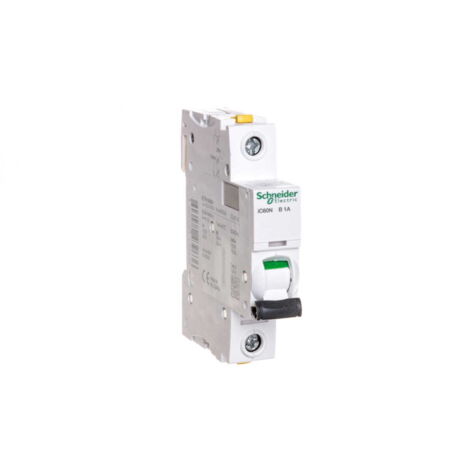 Interruttore automatico 1P B 1A 6kA AC iC60N-B1 A9F03101
