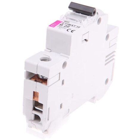 Interruttore automatico 1P B 20A 10kA AC ETIMAT10 002121717