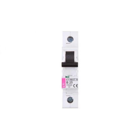 Interruttore automatico 1P B 25A 10kA AC ETIMAT10 002121718
