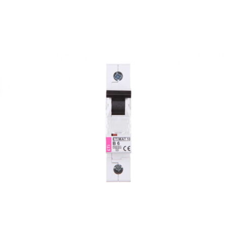 Interruttore automatico 1P B 6A 10kA AC ETIMAT10 002121712