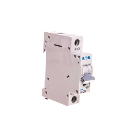Interruttore automatico 1P C 16A 10kA CA PLSM-C16-MW 242206