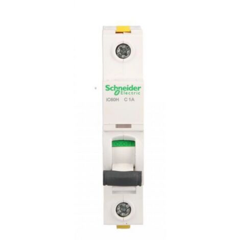 Interruttore automatico 1P C 1A 10kA AC iC60H-C1 A9F07101