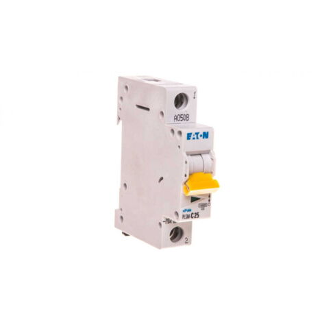 Interruttore automatico 1P C 25A 10kA CA PLSM-C25-MW 242208