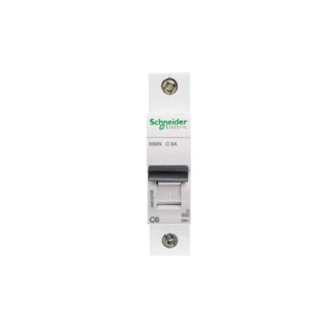 Interruttore automatico 1P C 6A 6kA AC K60N A9K02106