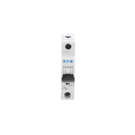 Interruttore automatico 1P D 6A 6kA AC PL6-D6/1 286542