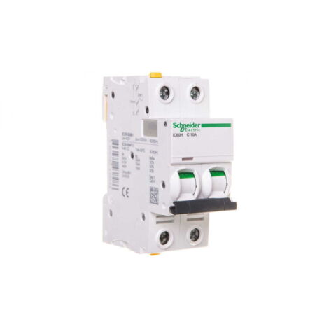 Interruttore automatico 2P C 10A 10kA AC iC60H-C10-2 A9F07210