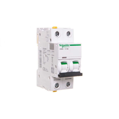 Interruttore automatico 2P C 13A 6kA AC iC60N-C13-2 A9F04213