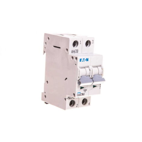 Interruttore automatico 2P C 16A 10kA CA PLSM-C16/2-MW 242405