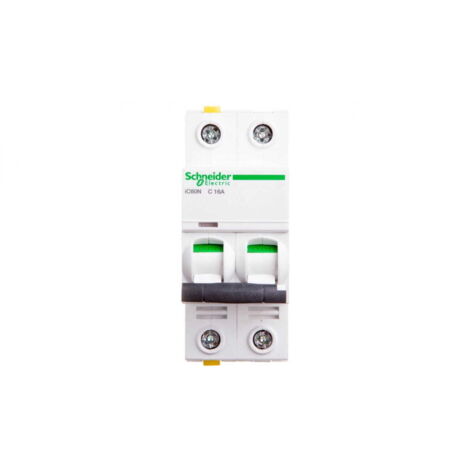 Interruttore automatico 2P C 16A 6kA AC iC60N-C16-2 A9F04216