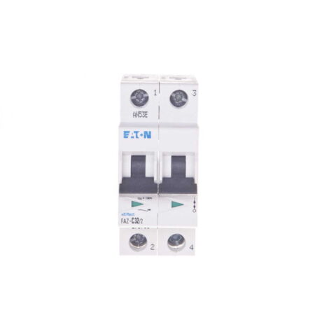 Interruttore automatico 2P C 32A 15kA AC FAZ C32/2 278763