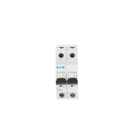 Interruttore automatico 2P D 6A 6kA AC PL6-D6/2 286576