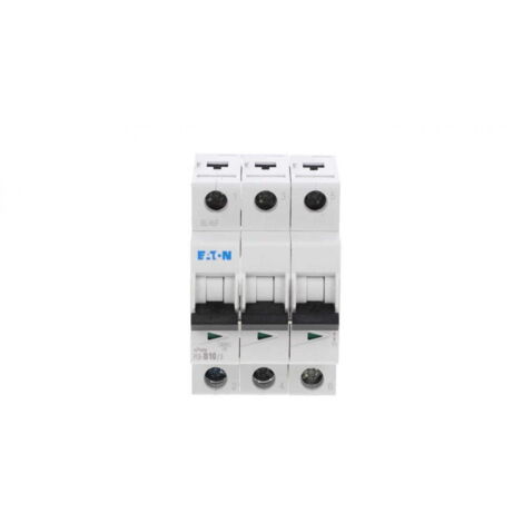 Interruttore automatico 3P B 10A 6kA AC PL6-B10/3 286587