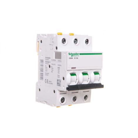 Interruttore automatico 3P B 13A 6kA AC iC60N-B13-3 A9F03313