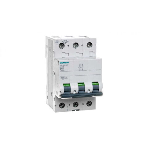 Interruttore automatico 3P C 16A 6kA AC 5SL6316-7