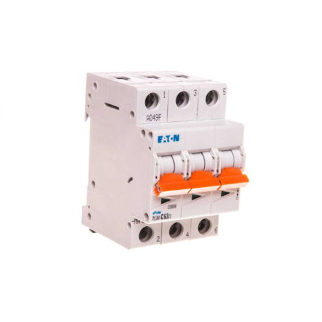 Interruttore automatico 3P C 63A 10kA CA PLSM-C63/3-MW 242480