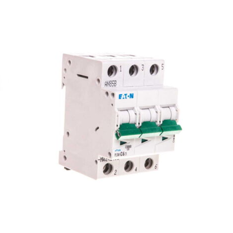 Interruttore automatico 3P C 6A 10kA AC PLSM-C6/3-MW 242468