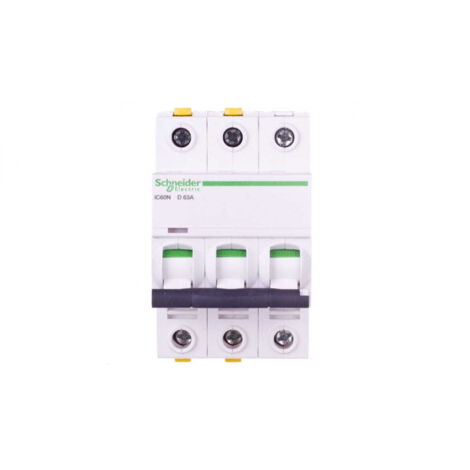 Interruttore automatico 3P D 63A 6kA AC iC60N-D63-3 A9F05363