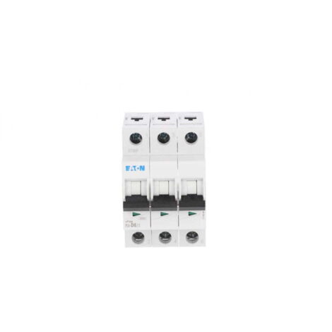 Interruttore automatico 3P D 6A 6kA AC PL6-D6/3 286610