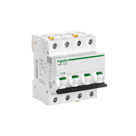 Interruttore automatico 4P B 25A 6kA AC iC60N-B25-4 A9F03425