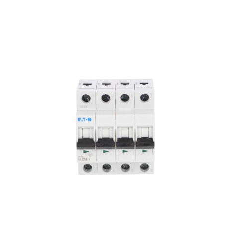 Interruttore automatico 4P C 16A 6kA AC PL6-C16/4 166519