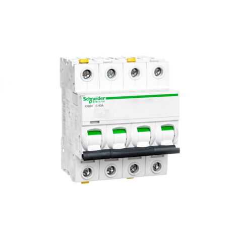 Interruttore automatico 4P C 63A 10kA AC iC60H-C63-4 A9F07463