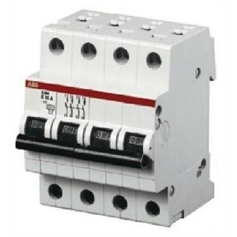 Interruttore Miniaturizzato Heschen HSB6C - 63A 4 Poli Tipo C Per Guida DIN - Foto 6